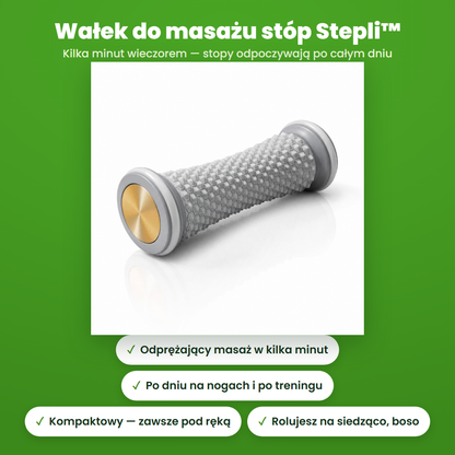 Wałek do masażu stóp Stepli™ — najważniejsze korzyści